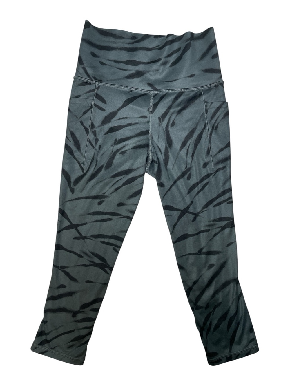 Athleta Salutation Stash Pocket Print Capri Legging Size XS
